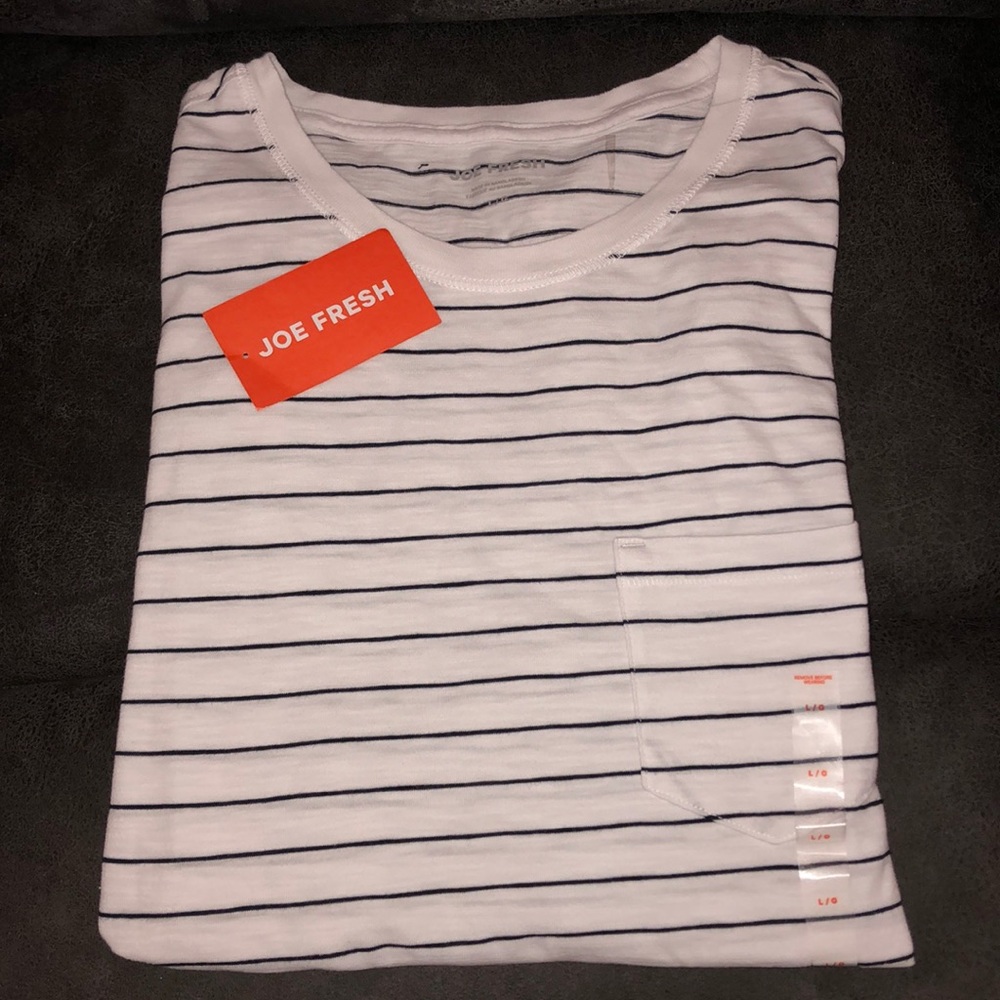 black & white striped t-shirt :)